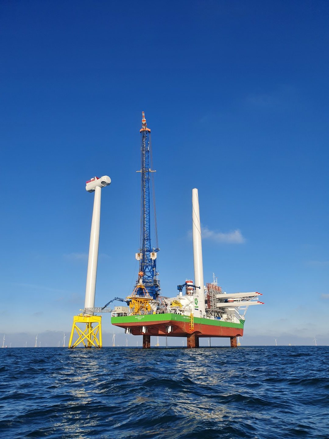 DEME Offshore Turbine installation successfully completed at East