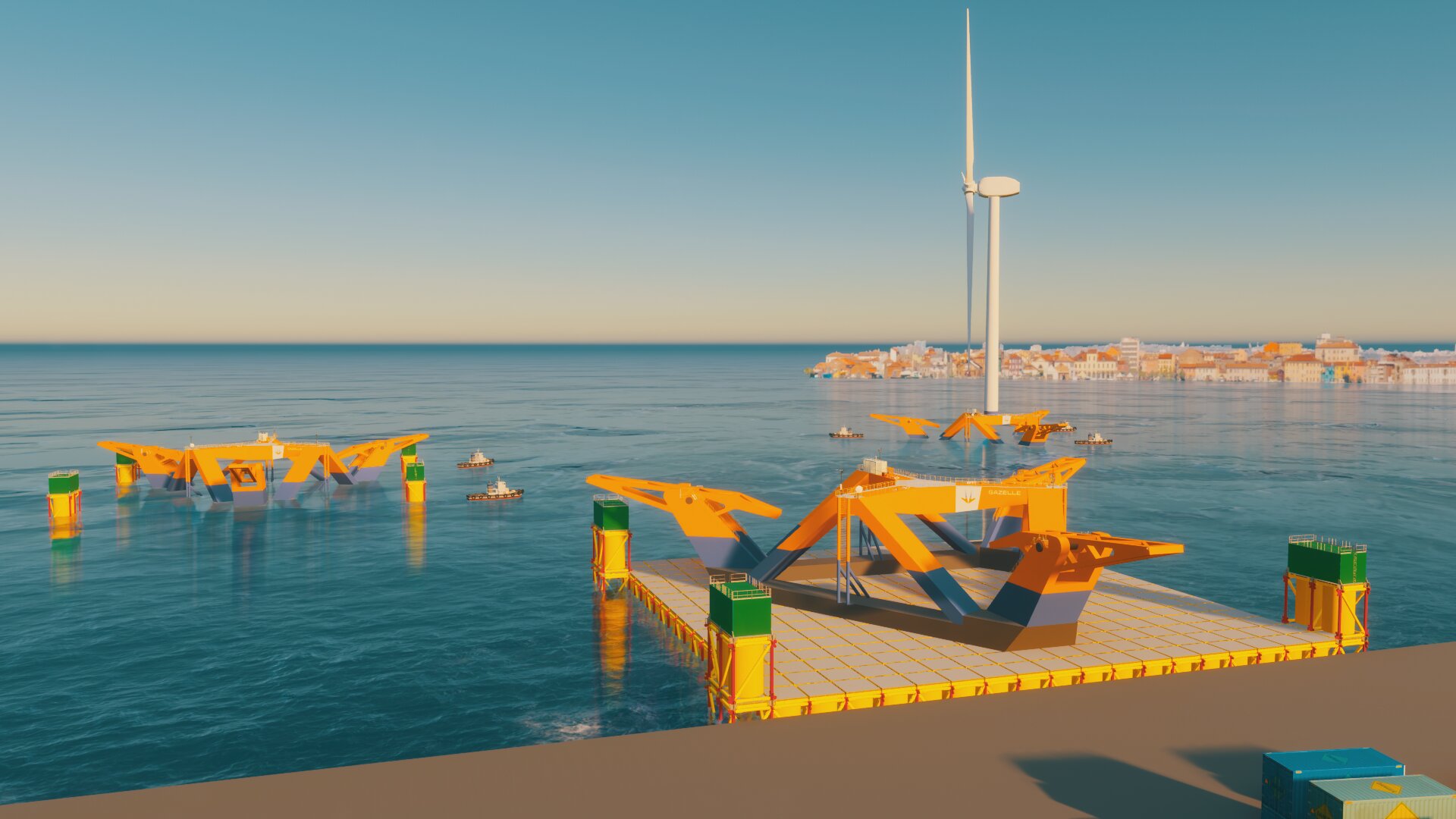 MoU to co-develop modular offshore wind assembly system - Ocean Energy ...