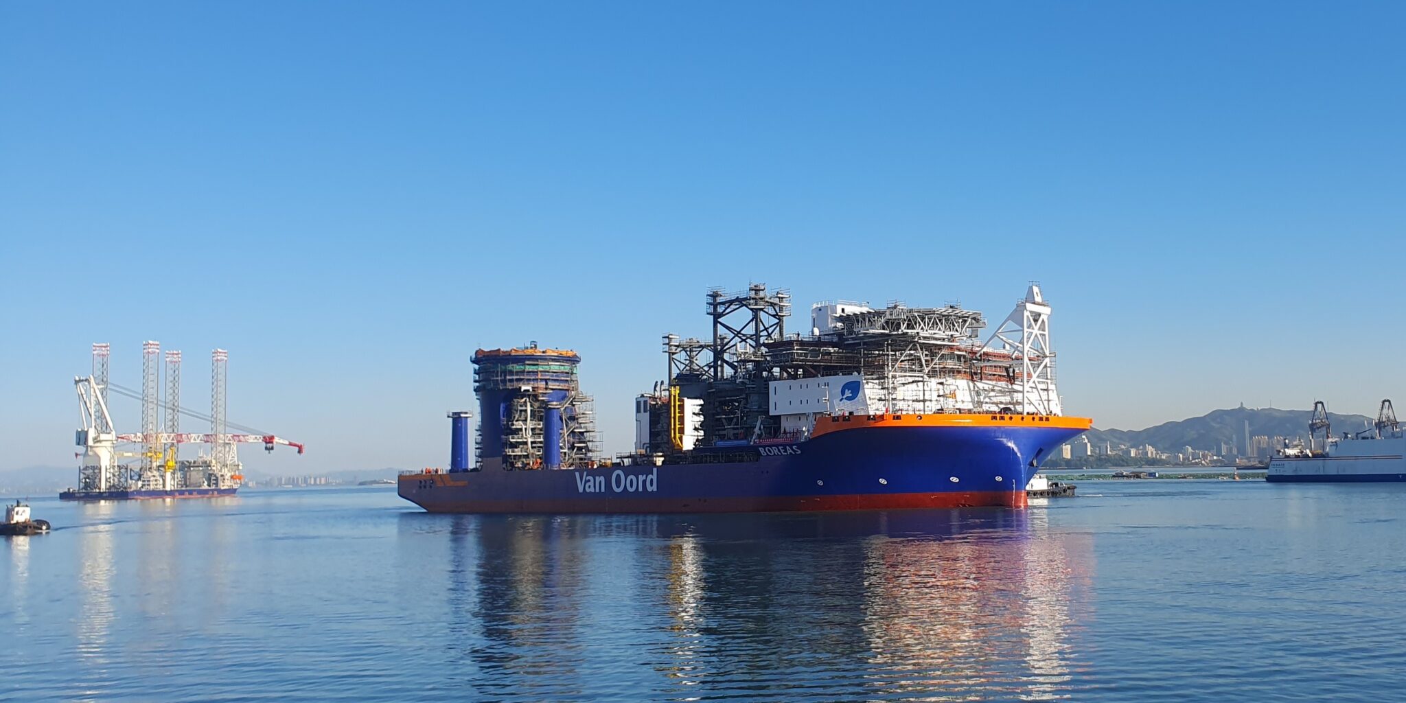 Installation vessel Boreas successfully launched