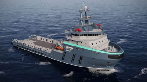 AHTS design contract for Breeze Ship Design - Ocean Energy Resources