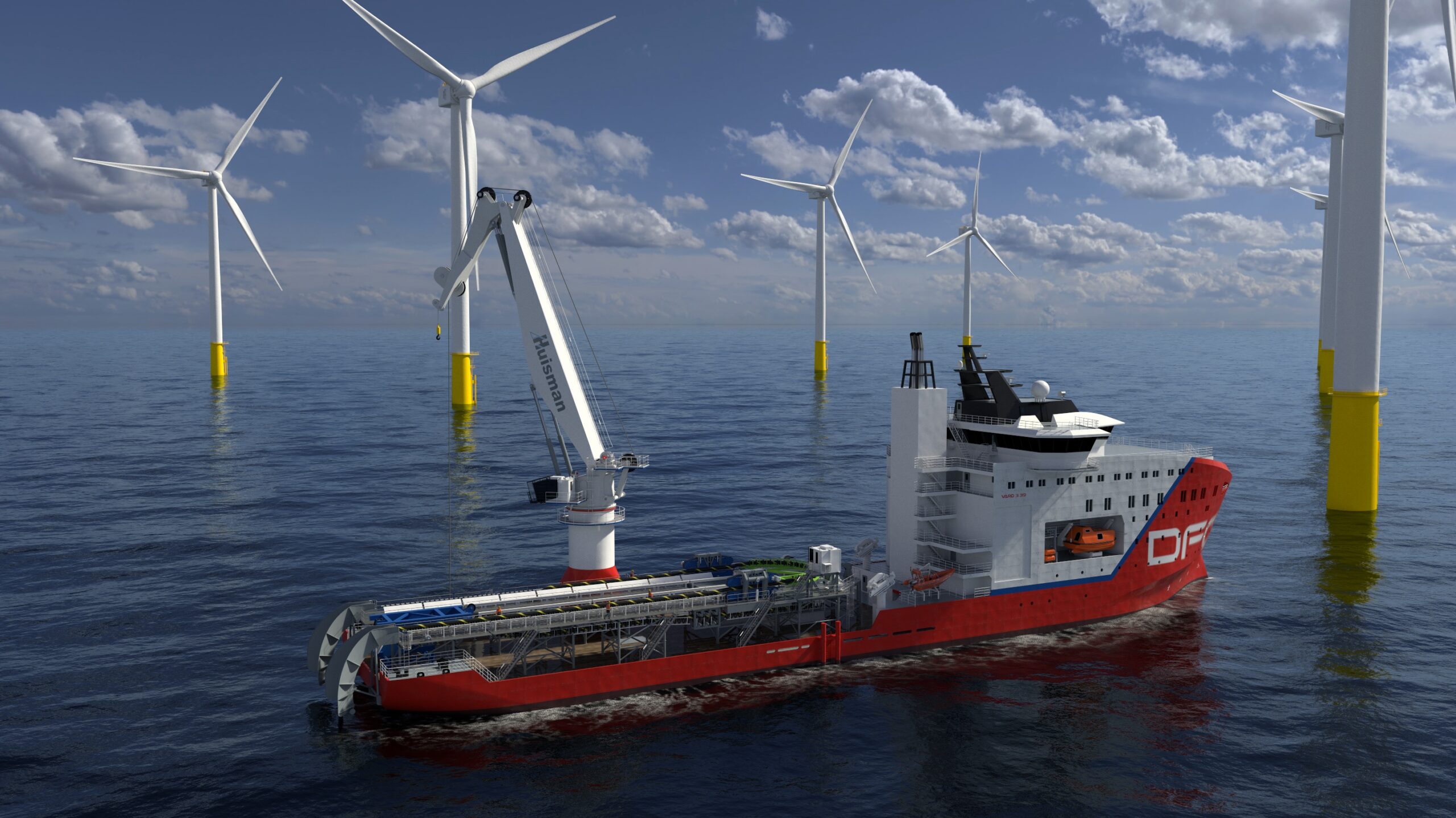 Huisman awarded order for cable-lay system
