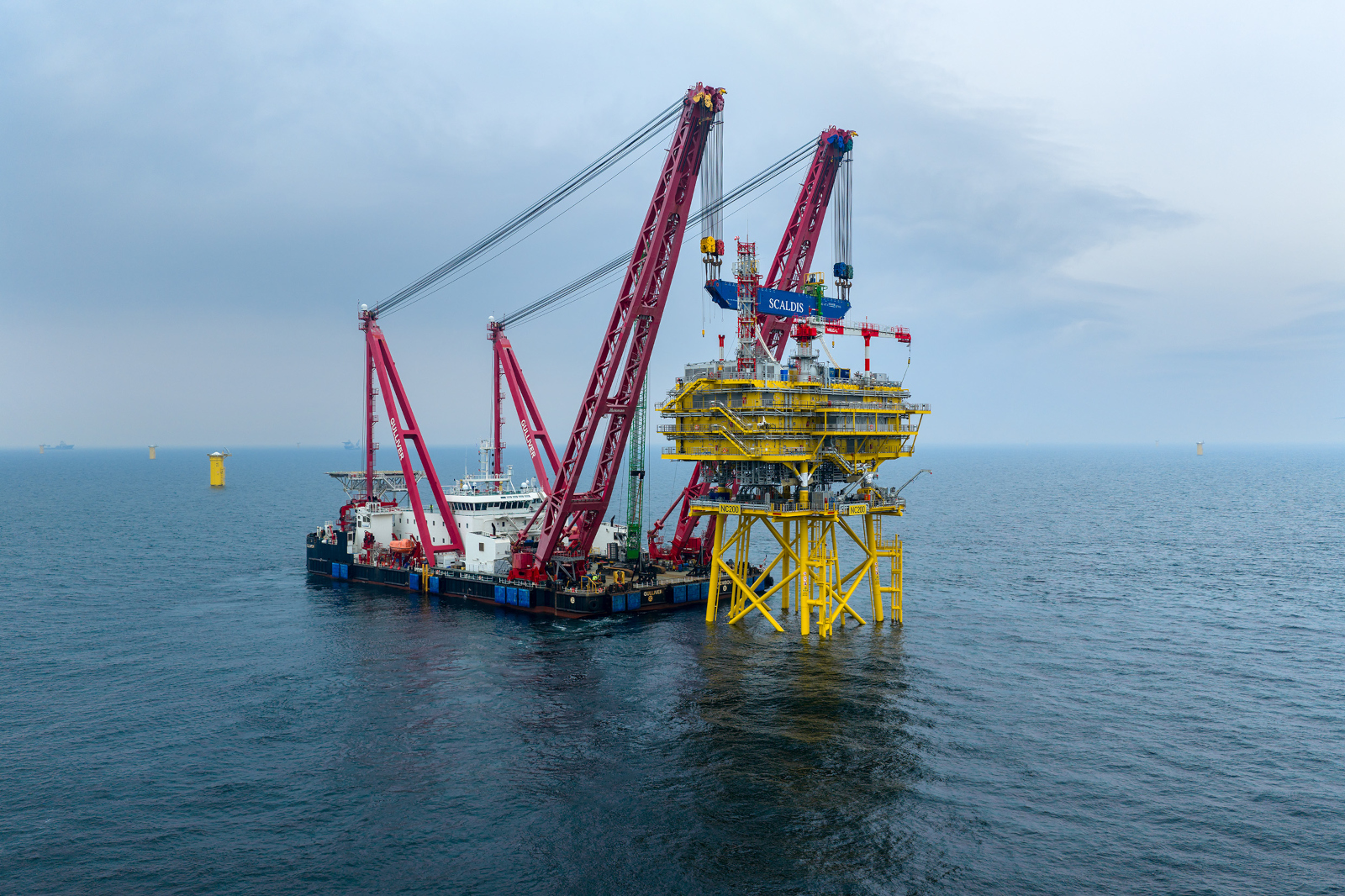 Nordic Rwe RWE installs substations for Nordseecluster A OWF - Ocean Energy Resources