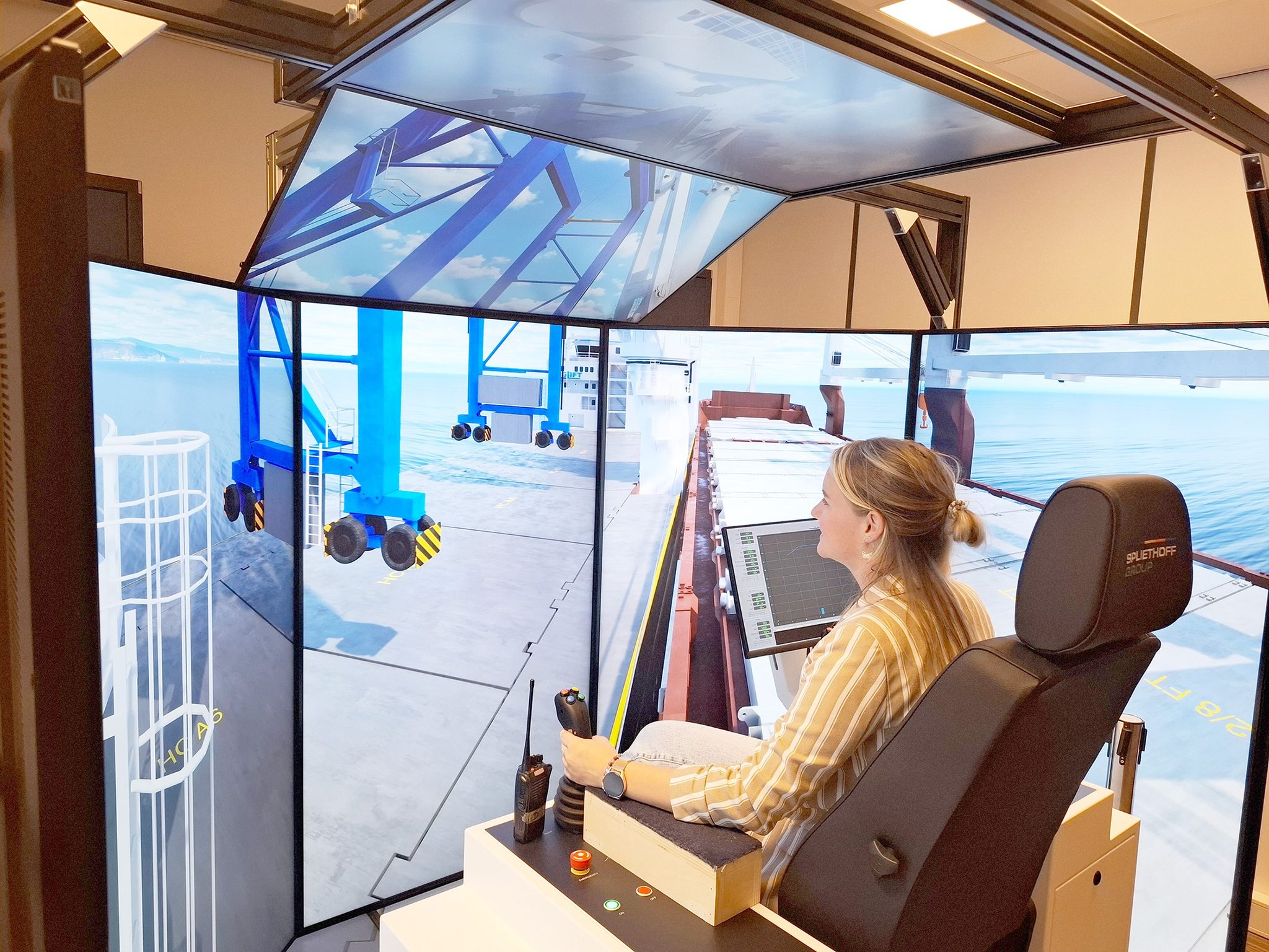 Simulating Training Spliethoff Group opens maritime training simulator in Amsterdam - Ocean ...